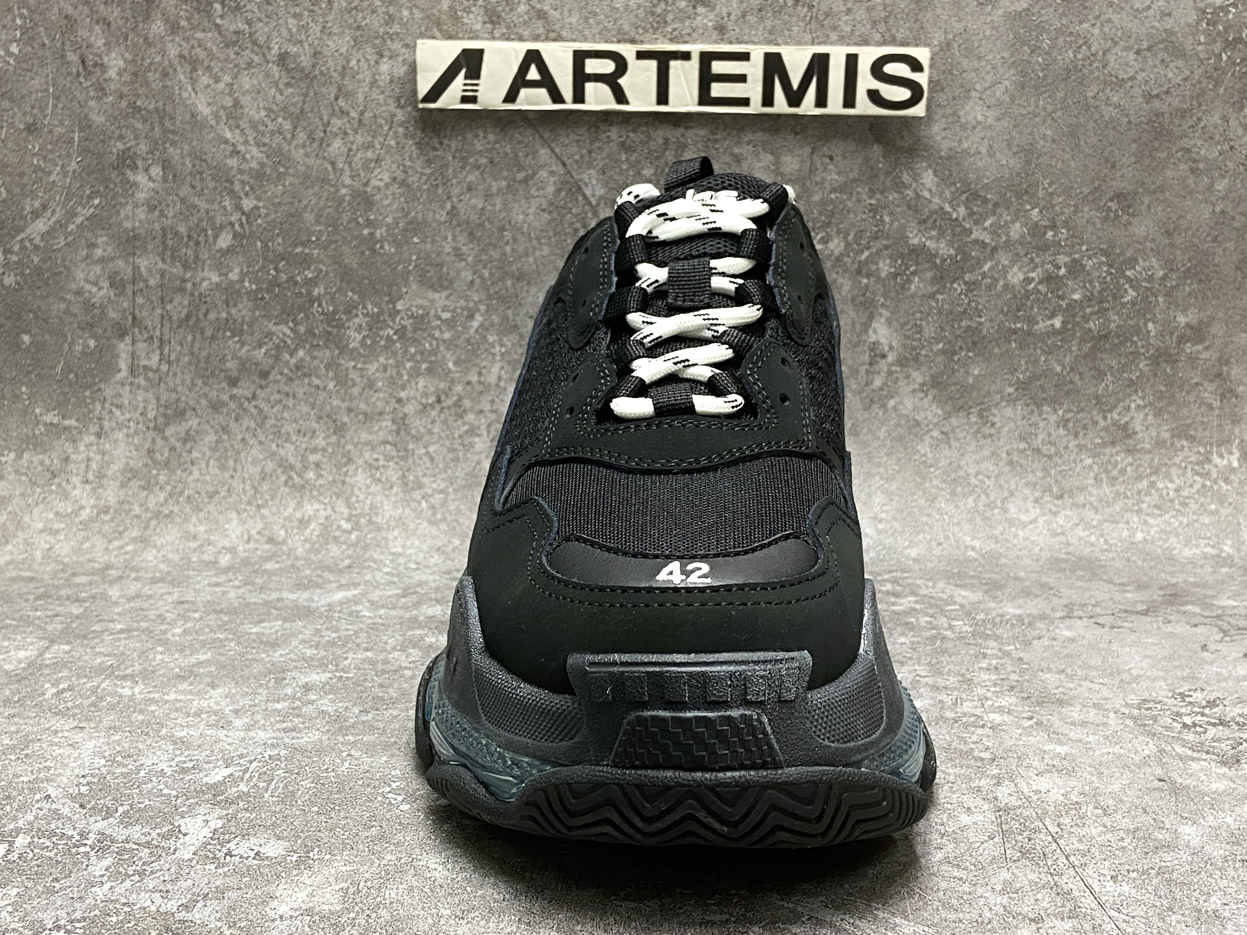 Balenciga Triple S Black Blue