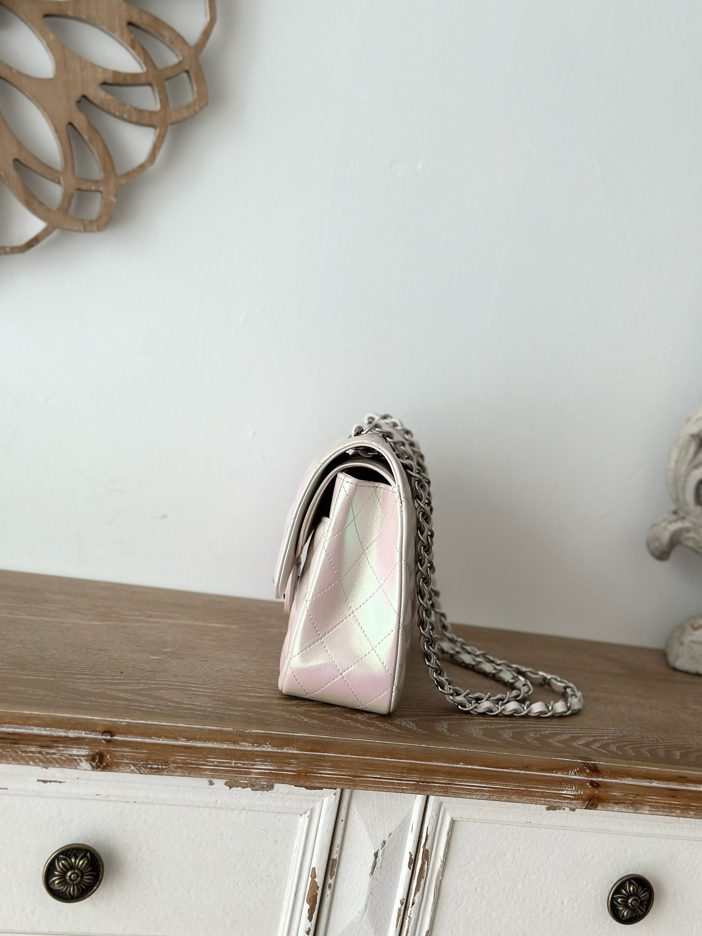 Ch*el classic flap handbag cf 25.5x 15x6cm