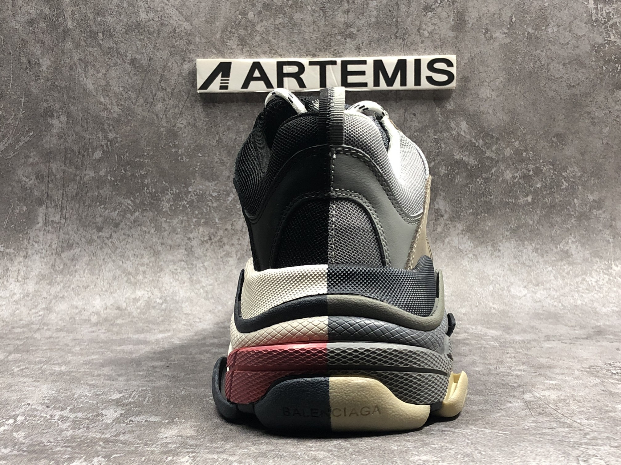 Balenciga Triple S Split Black Grey