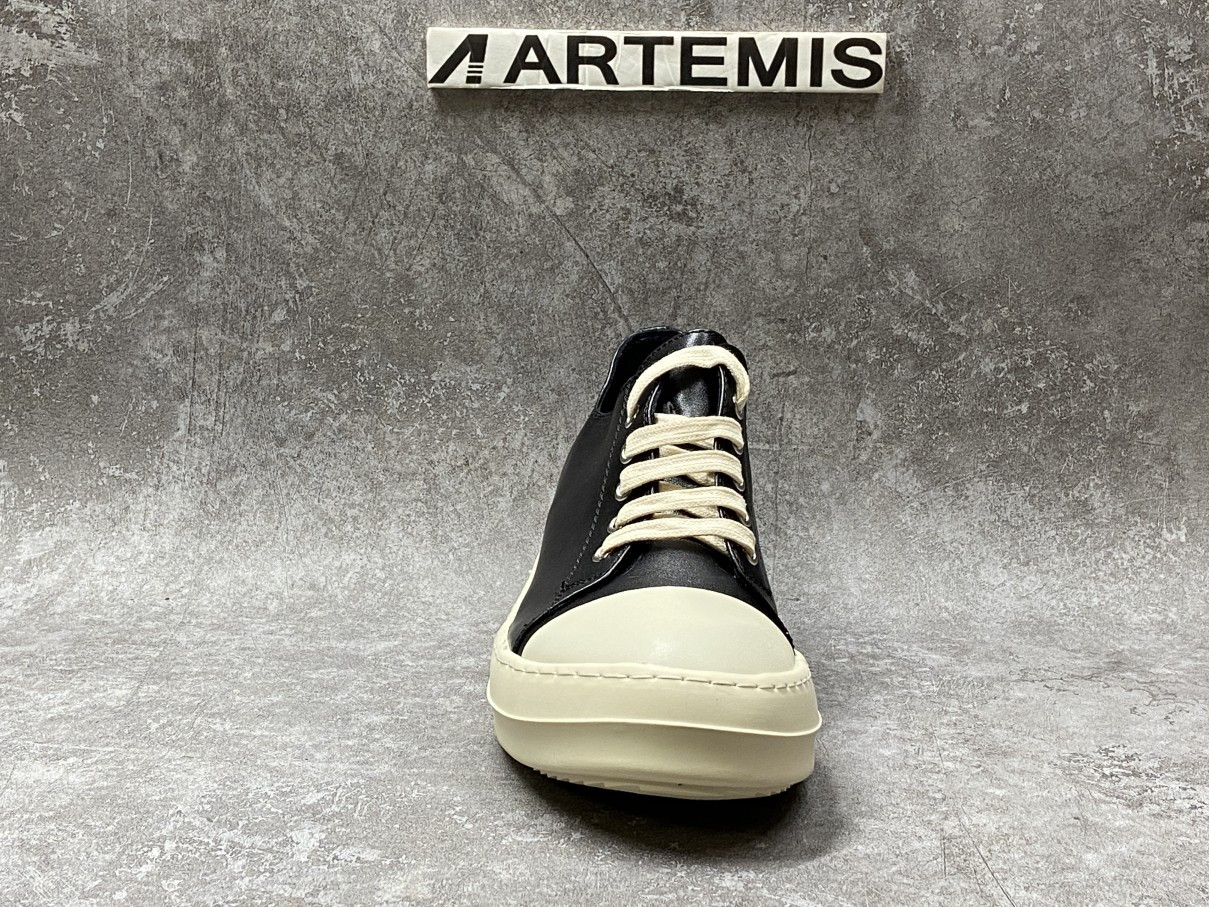 Rick Owens Low Srx & Jingle Black White