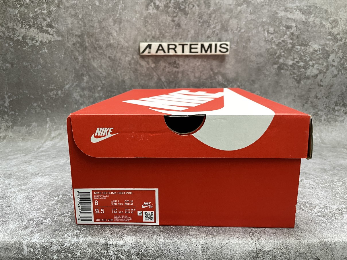 Nike Dunk High PRM Dark Russet