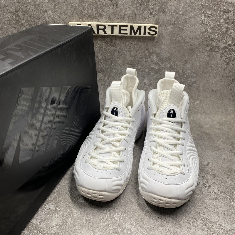 Nike Air Foamposite One Comme des Garcons Homme Plus White