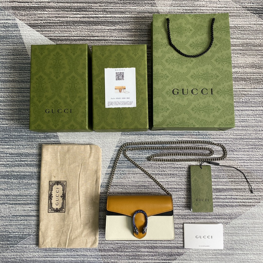 g*u*i dionysus S*p*e S*per mini bag 6.5"wx3.9"hx1.6"d