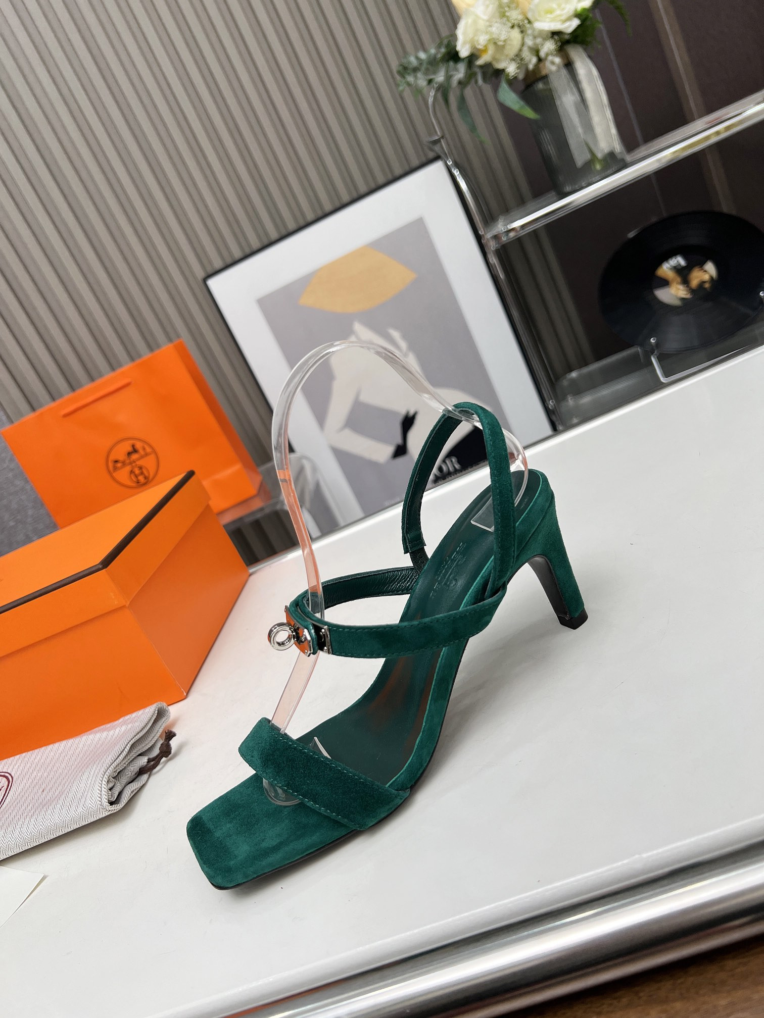 UA Hermès Glamour 95 sandal