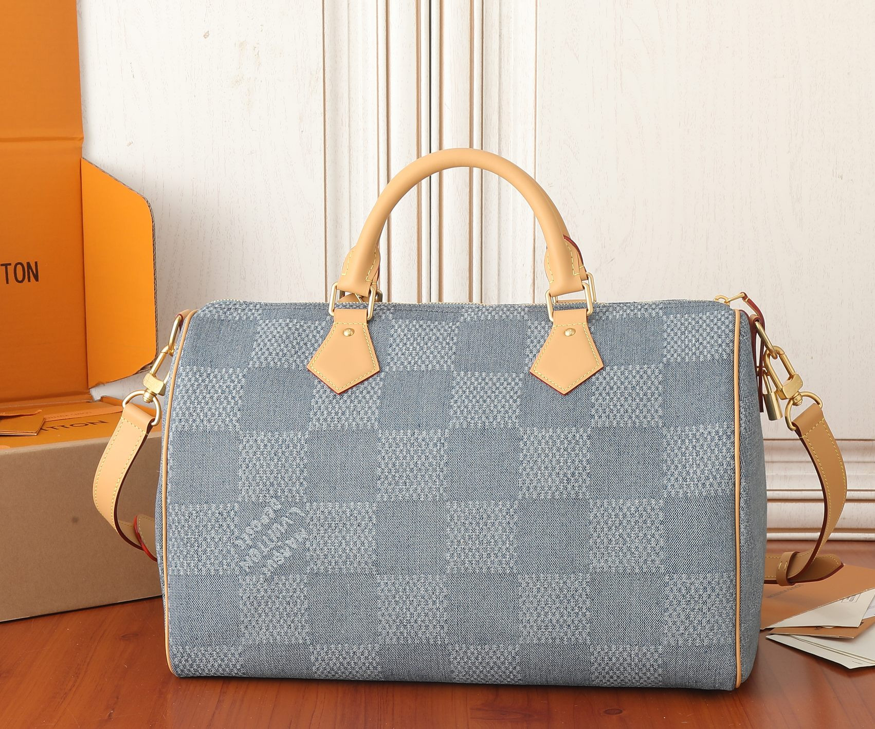 LV Speedy 40 Bandoulière N40701 15.7 x 10.2 x 9.1 inches
