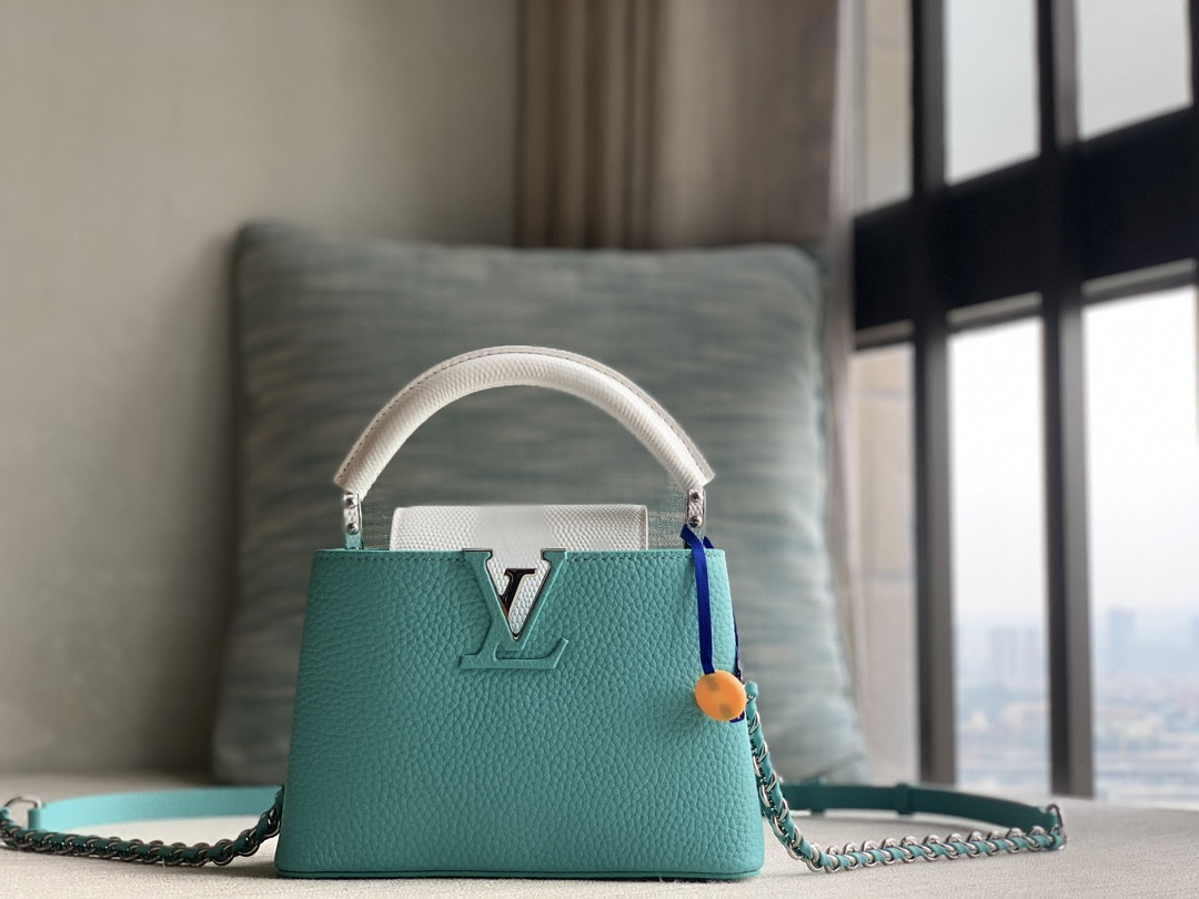 LV Capucines Mini N85829 21.1 x 14.0 x 7.9CM